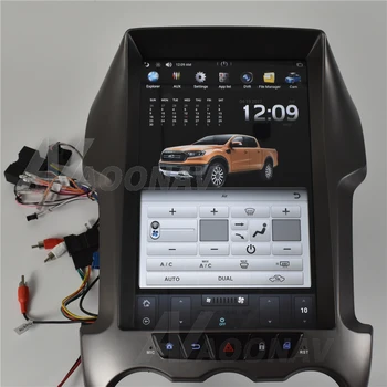 2din android auto-rádio leitor multimídia-Ford Ranger/F250 2011-2019 carro GPS de navegação de autoradio 12.1 polegadas DVD player