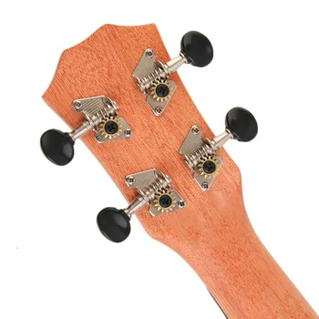 De 21 polegadas 15 Trastes Mogno Ukulele Soprano Guitarra Uke Sapele Rosewood 4 Cordas de Guitarra Havaiana para iniciantes ou jogadores Básico