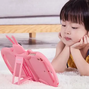 Crianças dos desenhos animados de Silicone Capa Para Tablet Apple iPad 10.2 polegadas, 8 de 2020 à prova de Choque Caso de Criança Para o iPad de 7 de 2019 Funda Shell Coque