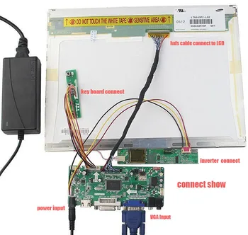 Kit Para LP154W01(TL)(D2)/(TL)(D3) 1280X800 placa de controle do painel de Tela De 15,4