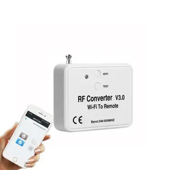 Wi-fi Remoto RF Converter 3.0 Interruptor de Porta de Garagem Controlador de Abridores da Porta da Garagem APP de Controle Remoto wi-FI Controle Remoto Inteligente