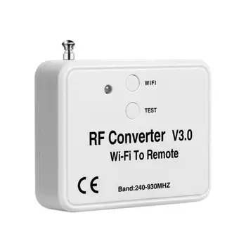 Wi-fi Remoto RF Converter 3.0 Interruptor de Porta de Garagem Controlador de Abridores da Porta da Garagem APP de Controle Remoto wi-FI Controle Remoto Inteligente