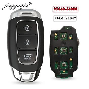 Jingyuqin 95440-J4000 434Mhz ID49 Carro Smart Chave de Controle Para Hyundai Elantra 2017 2018 2019 Peças Genuínas Sem Ir