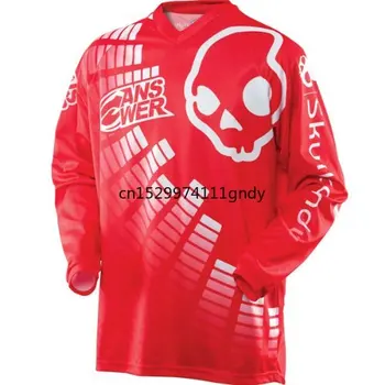 2020 Ciclismo camisetas de corrida de motocross skullcandy jersey mx vermelho a13 (2x-grande 45-7591) martin mx mtb jersey moto J