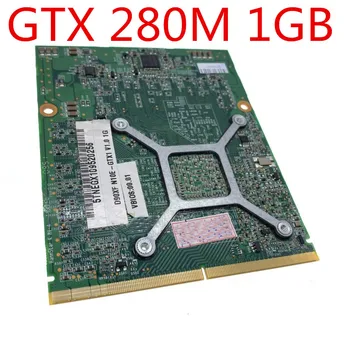 GTX 280M 1GB P/N: X203R X648M Placa de Vídeo VGA para Dell Alienware M15x M17x R1 M6500 clevo d900f W86cu W860cu W860tu