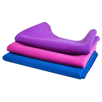 Tapete de Yoga Borracha Natural de Três peças Ultra-fino e Dobrável antiderrapante Treino Portátil Cobertor de Viagem Pad Pilates 183*61* 0.15 cm