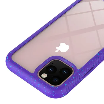 Luxo Transparente de Volta Case Para iPhone Mini-12 11 Pro 8 7 6 Plus XR XS MAX Tampa à prova de Choque Para o iPhone 12 Pro Max TPU Novos Casos