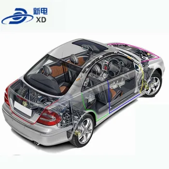 A adaptação para a Toyota YARiS L para deslumbrar poeira feng shui colisão de isolamento de som mais modificado de borracha fita de vedação