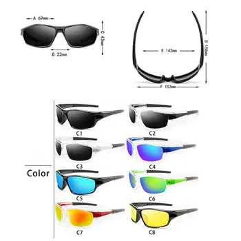 Novo Polarizada Senhoras Óculos de Visão Noturna de Esportes Óculos de Condução Óculos de sol das Mulheres de Homens, Óculos de