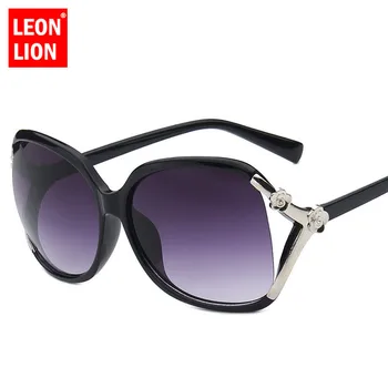LeonLion 2021 Gradiente Lente de Óculos de sol das Mulheres da Marca do Designer de Condução de Compras Festa de Viagens, óculos UV400 Oculos De Sol Feminino
