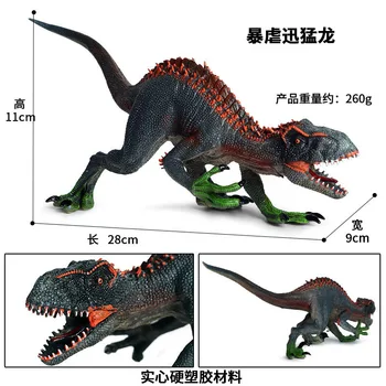 Nova Simulação de Dinossauro Modelo Crianças Jurassic Tiranossauro Tiranossauro Velociraptor Dinossauro de Brinquedo Animal área de Trabalho do Modelo