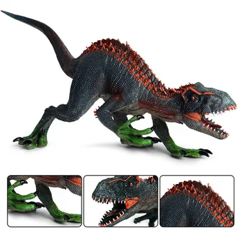 Nova Simulação de Dinossauro Modelo Crianças Jurassic Tiranossauro Tiranossauro Velociraptor Dinossauro de Brinquedo Animal área de Trabalho do Modelo