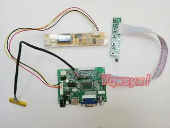 Yqwsyxl HDMI+VGA 2AV LCD Controlador de Placa de Obra para 15inch de 1024x768 LP150X08 ECRÃ LCD VS-TY2662-V1