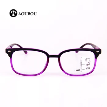 Alta Qualidade Unisex Multifocal Progressiva Lente De Óculos De Leitura Homens Mulheres Hipermetropia Presbiopia Óculos Bifocais A010