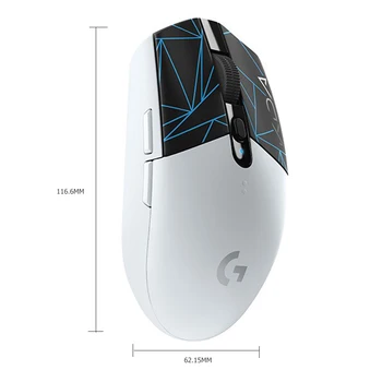 KDA Logitech G304 LIGHTSPEED Gaming Mouse 2.4 G sem Fio HERÓI Sensor de Ratos de Computador 6 Botões 12000DPI Óptico Gamer Ratos para PC