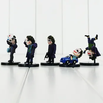 5pcs/set Escuro Mini PVC Figuras Colecionáveis Modelo de Brinquedos