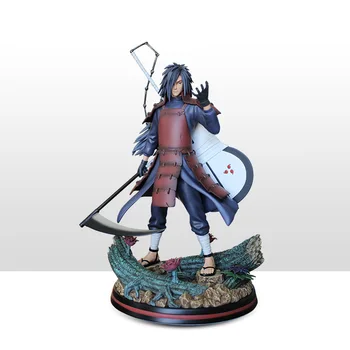 Naruto Uchiha Madara Estátua de uma Figura de Ação 300mm Anime Naruto Figura Madara Colecionáveis PVC Modelo de Brinquedos