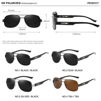 SIMPRECT Óculos de sol Polarizados Homens 2021 Retro Anti-Reflexo Praça de Óculos de sol do Motorista UV400 Vintage Óculos de Sol Para Homens Oculos