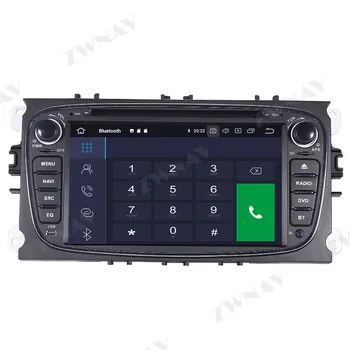 Carplay Android De 10 de Tela Para FORD Focus S-MAX, Mondeo C-MAX, Galaxy Auto-Rádio Estéreo de Áudio Player Multimídia GPS Navi Unidade de Cabeça
