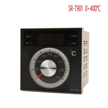 SR-T901 inteligente controlador de temperatura para os alimentos no forno de equipamentos, 0-400 graus celsius termostato SSR Saída