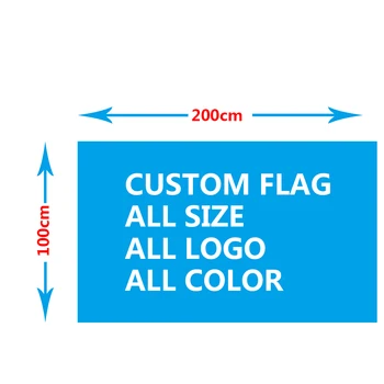 De sinalizador personalizado 100X200cm 100D Poliéster podemos projetar qualquer logotipo de qualquer cor única lado sinalizador de decoração de casa de sinalizador Personalizado banner