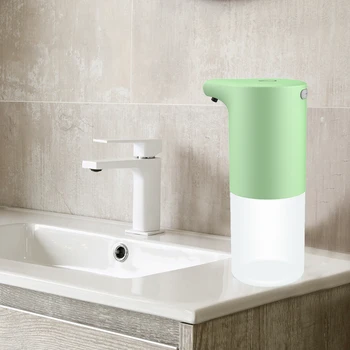 Casa de banho saboneteira Automática de Carregamento USB Infravermelho Sensor de Indução Mão Arruela KitchenTouchless casa de Banho de Espuma Acessórios