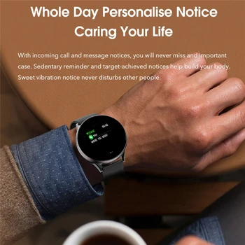 LIGE 2020 Novo Smart Watch, Homens e Mulheres, a frequência Cardíaca Pedômetro Multifuncional Esportes Impermeável Smartwatch de Fitness Tracker + Caixa