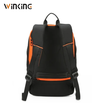 Kingsons Oculto Anti-roubo, com Zíper de 15,6 polegadas Homens Escolar Backpack do Laptop Repelente de Água de Viagem 20L Multi Carregador USB Macho Mochila