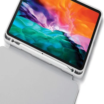 Para o iPad Pro 11 Casos de 2020 para iPad Pro 12.9 2020 Funda Magnético Slim Smart Cover para o iPad Pro 2020 Caso Com porta-Lápis