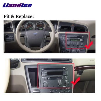 Car Multimedia Player Para o Volvo S60/V70/XC70 2000-2009 Rádio Android reino UNIDO Acessórios Estéreo de Vídeo do Sistema de Navegação GPS