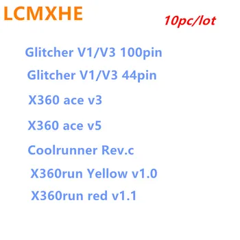 (10PCS) Preto ACEV3 EXECUTAR Amarelo V1.0 Vermelho V1.1 Azul V1 Azul V3 BGA grande IC para Xbox 360 peças de reparo