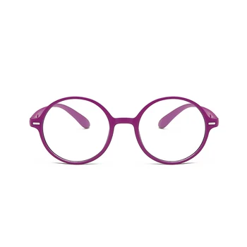 Iboode Óculos de Leitura Homens Mulheres TR90 Ultraleve Resina Rodada do Quadro Hipermetropia Presbiopia Óculos Presbiopia Óculos Unissex Novo