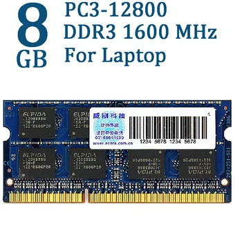ADATA Portátil de Memória DDR3 2GB 4GB 8GB DDR3L, a 1600 mhz, memória Ram de forma DIMM de 204 pinos 1600 1333 Para Lenovo ThinkPad PS 1,5 V PC3-12800u Carneiros
