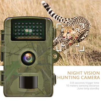 DL001 Caça Câmara T1080P de Visão Noturna Infravermelha Trilha Câmera sem Fio IP66 1080P de Vigilância de animais Selvagens Câmera de Caça Scoutin