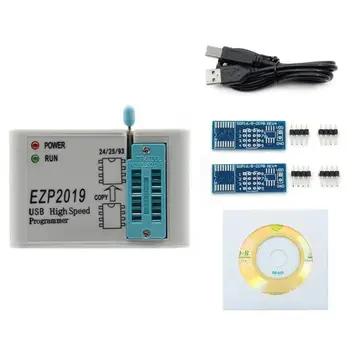 Durável EZP2019 USB de Alta Velocidade SPI Programador de Suporte 24 25 93 EEPROM Flash de Bios branco