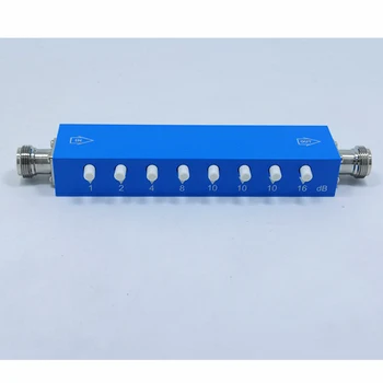 Botão ajustável atenuador N/SMA tipo de atenuador de RF KT2.5 3G0-60DB 2W atenuador ajustável