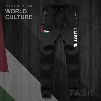 Estado da Palestina Palestina PS PSE mens calças de corredores de macacão de moletom para controlar o suor de fitness polar tático casual nação