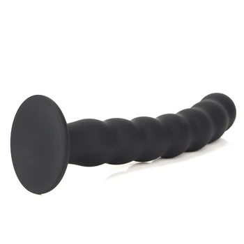 Estimulador Vaginal Com Forte Ventosa de Silicone Cordão Vibrador Brinquedos do Sexo para o Homem e a Mulher Anal Plug Massageador de Próstata Produtos do Sexo