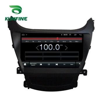 Octa Core Android 10.0 Carro DVD GPS de Navegação Jogador sem plataforma Estéreo do Carro para HYUNDAI ELANTRA-2016 Central de Rádio