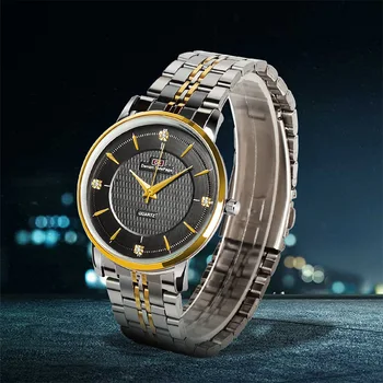 2020 de melhor Marca de Luxo Relógio masculino 30m à prova d'água Masculino Esportes Relógios de Homens de Quartzo Casual Relógio de Pulso Relógio Masculino