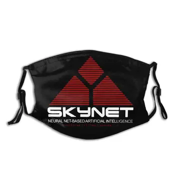 Skynet Terminator Não-Descartáveis Boca Rosto com uma Máscara à prova de Poeira Tampa de Proteção Respirador Abafar Máscara com Filtros