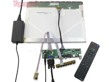 Yqwsyxl Kit para B173RW01 V3 TV+HDMI+VGA+AV+USB ecrã LCD LED de Controlador de Placa de Driver
