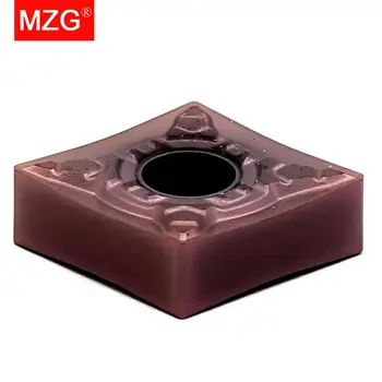MZG 10PCS CNMG 1204 08 MSF ZP1521 Chato de Torneamento CNC de Corte de Ferramentas de Insertos de Carboneto de Tungstênio para o Aço Inoxidável de Processamento de