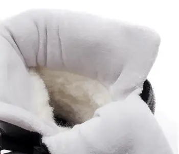 NOVO Outdoor Meninos & Meninas, Botas de Neve de Moda Com Lã de Crianças Sapatos de Inverno Botas Miúdos Para -30 ℃ ~-35 Graus Tamanho 31-40
