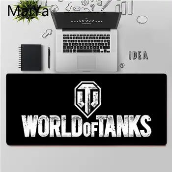 Maiya de Alta Qualidade World of Tanks logotipo de Borracha Durável Mouse Pad Mat Frete Grátis Grande Mouse Pad Teclados Mat