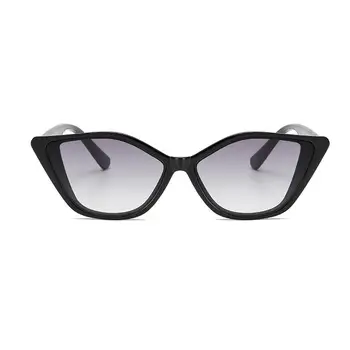 LongKeeper Bonito Senhoras Sexy Óculos estilo Olho de Gato Mulheres do Vintage da Marca do Designer de Pequenos Óculos de Sol Feminino Retro UV400 Óculos