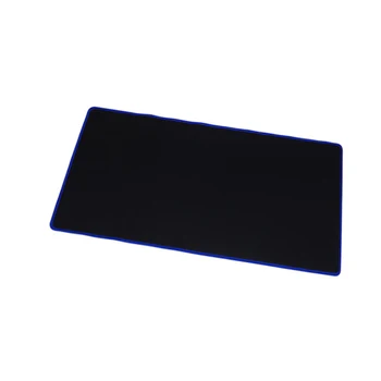300x800x3 mm para o Sólido Gaming Mouse Pad Vermelho&Azul&Preto Fecho de Borda Gamer tapete de rato de Borracha Anti-derrapante Tapete Office Grande Esteira de Tabela