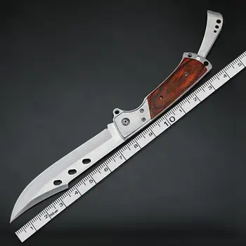 XUAN FENG exterior faca dobrável selvagem de sobrevivência faca camping tático faca a faca de caça de alta dureza do aço faca de caça