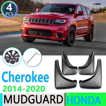 Para Jeep Cherokee KL~2020 2016 2017 2018 2019 5 Fender pára-lama Lama de Retalhos, Protetor de Respingo Aba de Acessórios para carros