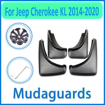 Para Jeep Cherokee KL~2020 2016 2017 2018 2019 5 Fender pára-lama Lama de Retalhos, Protetor de Respingo Aba de Acessórios para carros